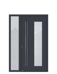 Uși exterior cu luminator lateral